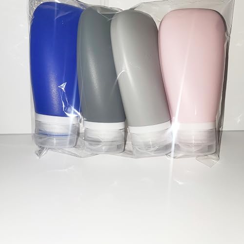 Travel Bottles for Toiletries (4 Count)