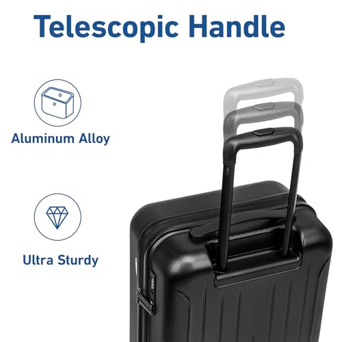 Carry on luggage 22x14x9 Airline Approved Hardshell Suitcase