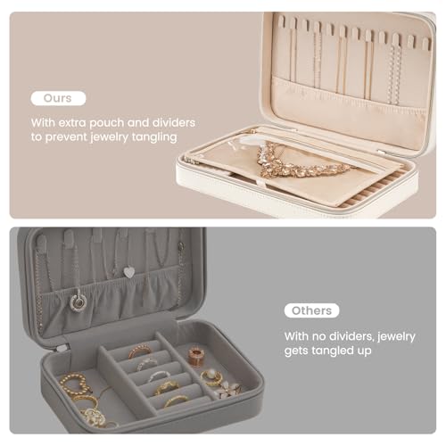 Travel Jewelry Case for Women Girls