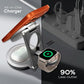 Travel Charger 3 in 1 Aluminum Wireless Charging Station