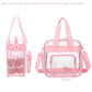 Clear Bag for Stadium Events With Shoulder Strap for Women