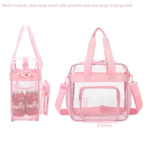 Clear Bag for Stadium Events With Shoulder Strap for Women