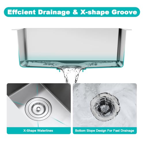 10" Undermount Bar Sink