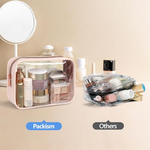 Clear Makeup Bag Travel (4 Count)