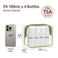 TSA Approved Toiletry Bag (3 Count)