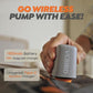 Rechargeable Wireless Pump Travel Storage Bags Set (26 Count)