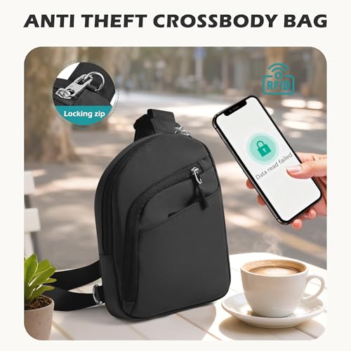 Anti Theft Crossbody Travel Bag for Women Men