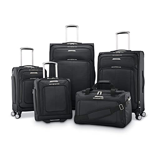 Solyte DLX Softside Expandable Luggage with Spinner Wheels