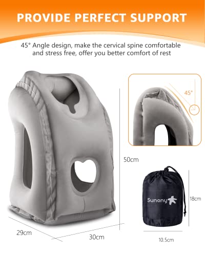 Inflatable Neck Pillow Used for Airplanes