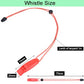 4 Pack Emergency Whistles with Adjustable Reflective Lanyard