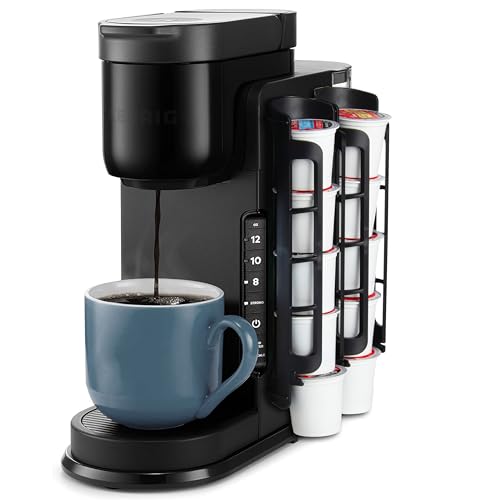 Coffee Pod Holder Side Mount K Cup Pods Dispenser for Single