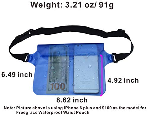 Premium Waterproof Pouch Set with Waist