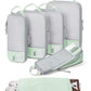 6 Set Compression Packing Cubes for Travel (6 Count)