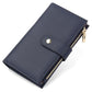 Wallet for Women RFID Blocking Leather Trifold Clutch Wallet Credit Card Holder Ladies Travel Wallet Purse with Passport