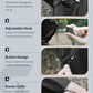 Adult Rain Poncho Waterproof Hooded Zipper Raincoat with Pockets
