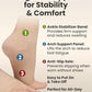Ankle Compression Sleeve (2 Count)