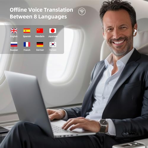 M3 Offline AI Translator Earbuds Support 144 Languages & Accents Translation Two
