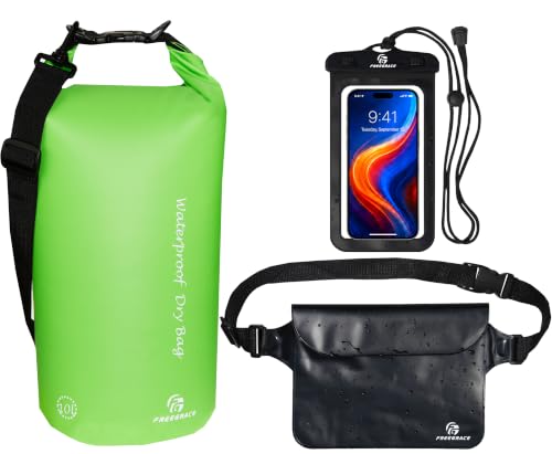 Waterproof Dry Bag with Double Zip (3 Count)