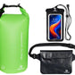 Waterproof Dry Bag with Double Zip (3 count)