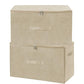 Fabric Storage Bins with Zipper Lids (2 Count)