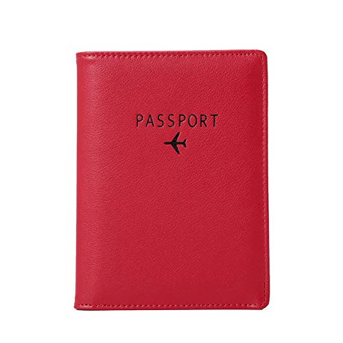 Travel Wallet & Family Leather Passport Holder Cover RFID Blocking Travel Wallet