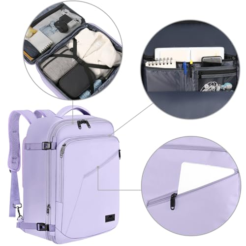 Light Purple Carryon Backpack
