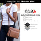 Genuine Soft Leather Crossbody Bags for Women