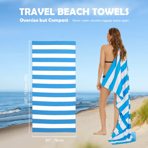Microfiber Beach Towel Sand (4 Count)