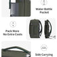 18" Travel Backpack Airlines Approved Personal Item Bag Women Grey Green