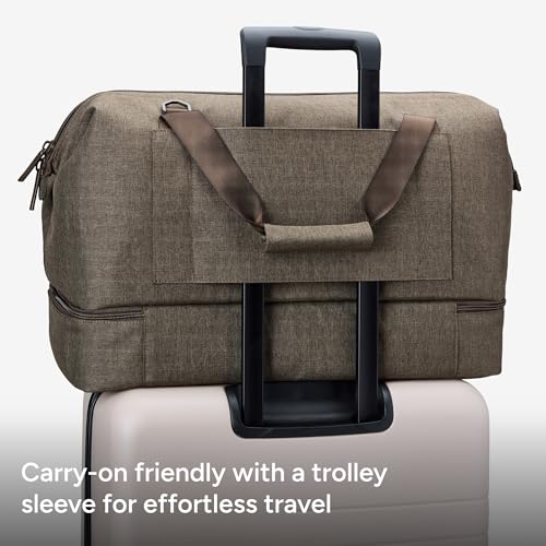 Double Decker Weekender 40L Travel Duffel Bag Water