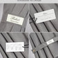 Folding Umbrella Lux Hardwood Handle Auto Open Close Metallic Gray