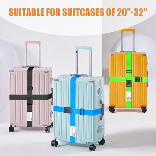 Luggage Straps for Suitcases (2 Count)