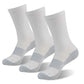 3 Pairs Cushioned Copper Crew Socks (3 Count)