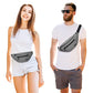 Grey Sling Bag for Women Men Gifts for Enjoy Travel Hands