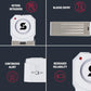 120 dB Wedge Door Stop Security Alarm