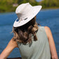 Cimarron Safari Sun Hat with Wide Brim for Outdoor Fishing Hiking Beige