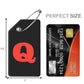8 Pack Initial Luggage Tags for Suitcases Airplane Travel Essentials (8 Count)