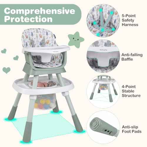 16 in 1 High Chair