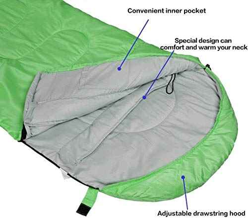 3 4 Season Sleeping Bag for Adults & Kids