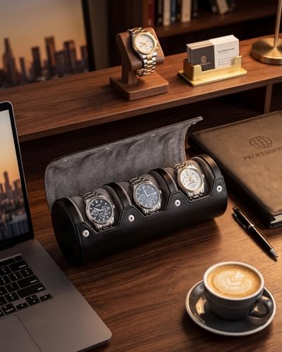 3 Watch Travel Case