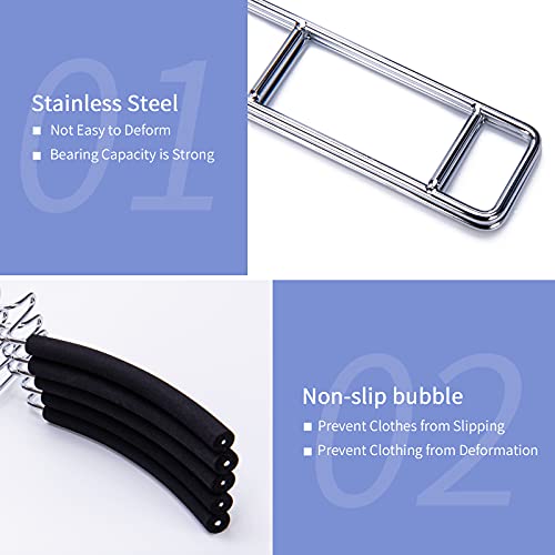 No Shoulder Bump Multiple Sweater Coat Clothes Hangers (2 Count)
