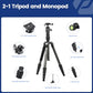 60" Carbon Fiber Camera Travel Tripod
