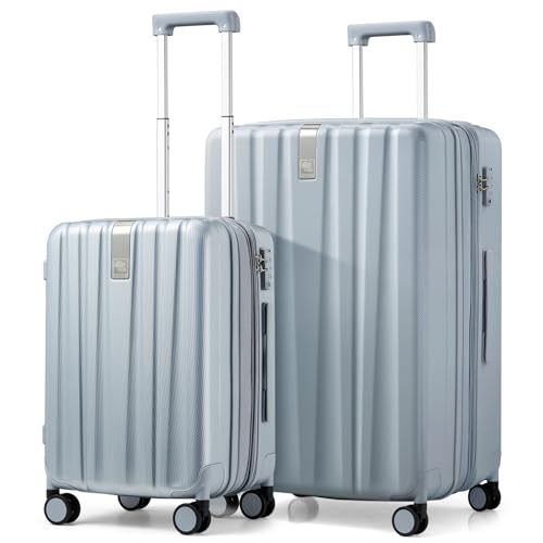 Expandable Hard Shell Luggage Sets (2 Count)