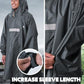 Hooded Rain Poncho for Adult Waterproof Lightweight Raincoat