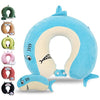 Cartoon Headrest & Neck Pillow for Kids Boys & Girls