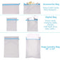9 Piece Gray Travel Organizer Set with 4 Packing Cubes