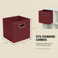 Fabric Storage Bins 6 Piece Set