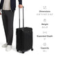Aerotour 4 Wheel Expandable Luggage