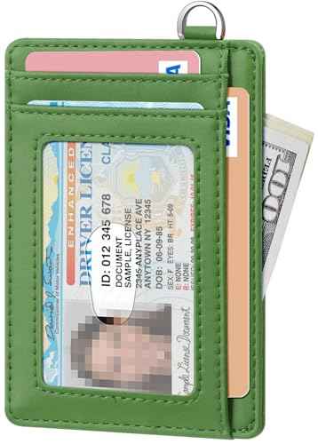 Slim Minimalist Wallet RFID Credit Card Holder for Men
