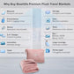 Premium Soft Long Travel Blanket Pillow Combo